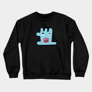 Blue hand Crewneck Sweatshirt